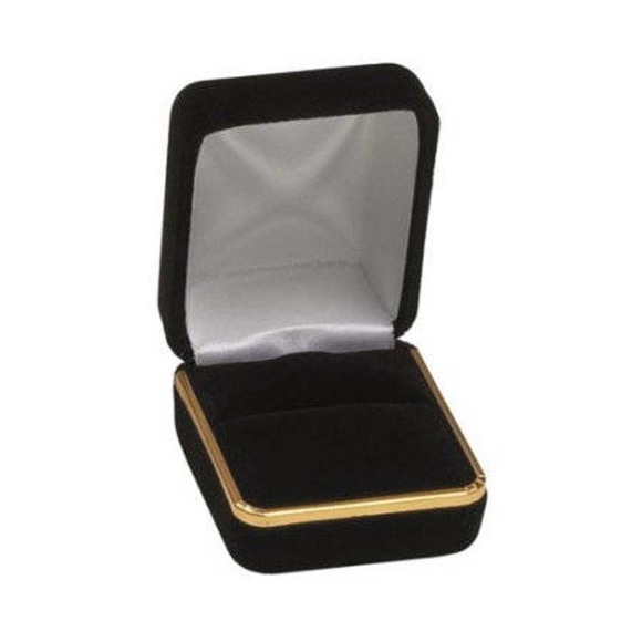 Speckled green Agate with ruby side stones size 6 black sterling silver … - Picture 7 of 7